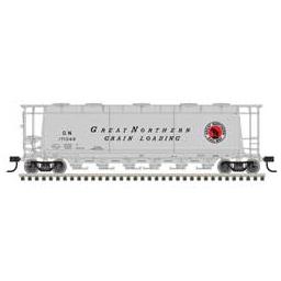 Click here to learn more about the Atlas Model Railroad HO ACF 3-Bay Cylindrical Hopper, GN #171048.