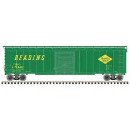 Click here to learn more about the Atlas Model Railroad HO 50'' Postwar Box, Reading (XMz) #115349.