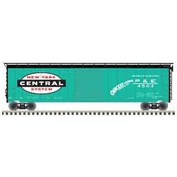 Click here to learn more about the Atlas Model Railroad HO 50'' Postwar Box, New York Central (P&E) #4503.