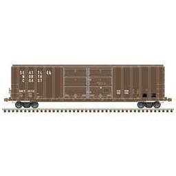 Click here to learn more about the Atlas Model Railroad HO FMC 5077 DD Box, Seattle & North Coast #1017.