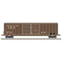 Click here to learn more about the Atlas Model Railroad HO FMC 5077 DD Box, Seattle & North Coast #1032.
