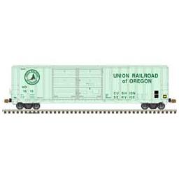Click here to learn more about the Atlas Model Railroad HO FMC 5077 DD Box, Union Railway of Oregon #1505.