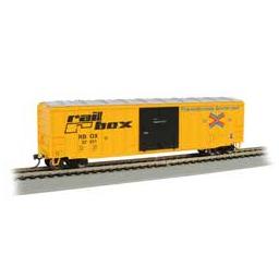 Click here to learn more about the Bachmann Industries HO 50'' Outside Braced Box, RBOX.