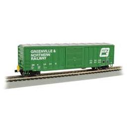 Click here to learn more about the Bachmann Industries HO 50'' Outside Braced Box, G&N.