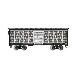 Click here to learn more about the Bachmann Industries HO,Trans Car,Live Poultry Co#682 (blk & wht).