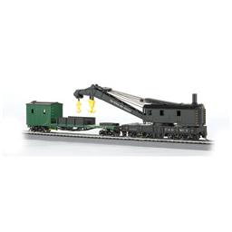 Click here to learn more about the Bachmann Industries HO 250-Ton Steam Crane w/Boom Tender, C&O.
