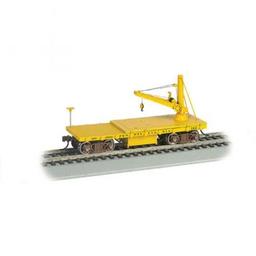 Click here to learn more about the Bachmann Industries HO Old Time Derrick Car, PRR/MOW.
