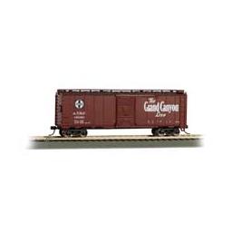 Click here to learn more about the Bachmann Industries HO 40'' Map Box Car, SF/Grand Canyon.