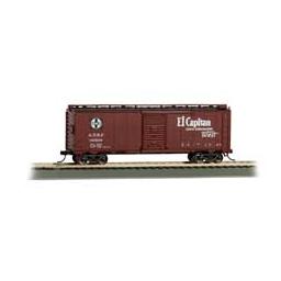 Click here to learn more about the Bachmann Industries HO 40'' Map Box Car, SF/El Capitan.