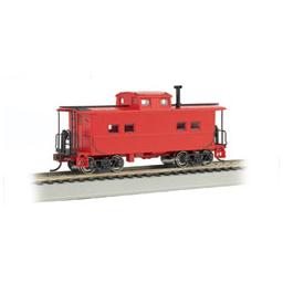 Click here to learn more about the Bachmann Industries HO Northeast Steel Caboose, Unlettered/Red.