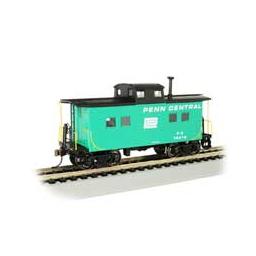 Click here to learn more about the Bachmann Industries HO NE Steel Caboose, PC/Jade Green #18419.