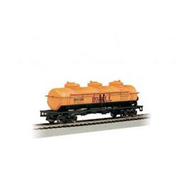 Click here to learn more about the Bachmann Industries HO 40'' 3-Dome Tank, Shell #1258.