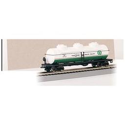 Click here to learn more about the Bachmann Industries HO 40'' 3-Dome Tank, Quaker State.
