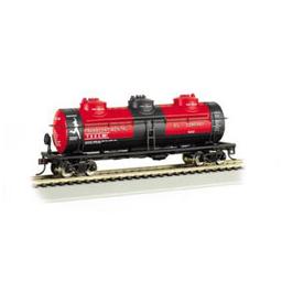 Click here to learn more about the Bachmann Industries HO 40'' 3-Dome Tank, Trans Oil Company.