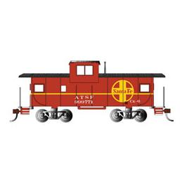 Click here to learn more about the Bachmann Industries HO 36'' Wide Vision Caboose, SF/Red.