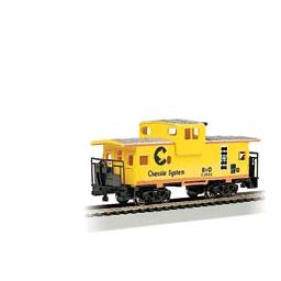 Click here to learn more about the Bachmann Industries HO 36'' Wide Vision Caboose, Chessie.