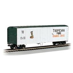 Click here to learn more about the Bachmann Industries HO 50'' Reefer, Tropicana.