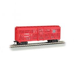 Click here to learn more about the Bachmann Industries HO 40'' Stock Car, CB&Q.