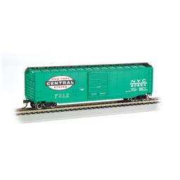 Click here to learn more about the Bachmann Industries HO 50'' Sliding Door Box, NYC/Jade Green.