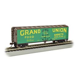Click here to learn more about the Bachmann Industries HO 40'' Wood Reefer, Grand Union.