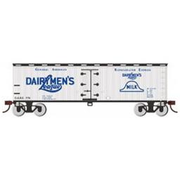 Click here to learn more about the Bachmann Industries HO 40'' Wood Reefer, Dairymen''s League.