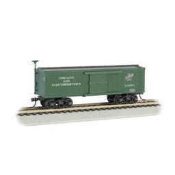 Click here to learn more about the Bachmann Industries HO Old Time Box, C&NW.