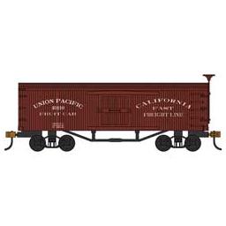 Click here to learn more about the Bachmann Industries HO Old Time Box, UP Fruit Car.