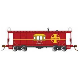 Click here to learn more about the Bachmann Industries HO Bay Window Caboose w/Roof Walk, SF.
