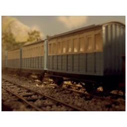 Click here to learn more about the Bachmann Industries HOn30 Blue Carriage.