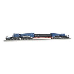 Click here to learn more about the Bachmann Industries HO Spectrum Scnabel w/Retort/Cylider Load,Blue/Blk.