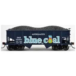 Click here to learn more about the Bowser Manufacturing Co., Inc. HO Gla Hopper, D&H/Blue Coal #121242.