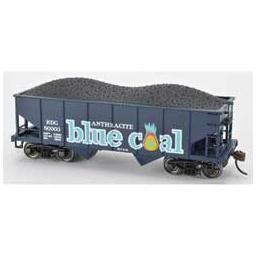 Click here to learn more about the Bowser Manufacturing Co., Inc. HO Gla Hopper, RDG/Blue Coal #82158.