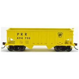 Click here to learn more about the Bowser Manufacturing Co., Inc. HO Gla Hopper, PRR/MOW/Yellow Simplified #494727.