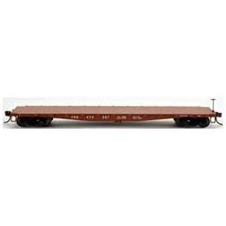 Click here to learn more about the Bowser Manufacturing Co., Inc. HO F30a 50'' Flat, PRR/1960''s #474006.
