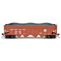 Click here to learn more about the Bowser Manufacturing Co., Inc. HO H22a Hopper, PRR/Circle Keystone #412329.