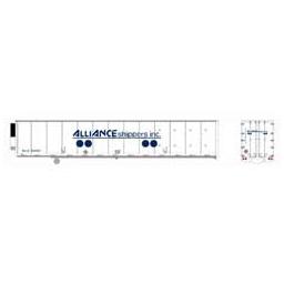 Click here to learn more about the Bowser Manufacturing Co., Inc. HO Roadrailer, Alliance-Reefer #553501.