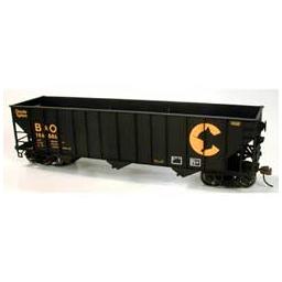 Click here to learn more about the Bowser Manufacturing Co., Inc. HO 100-Ton Hopper, CHSY/B&O #163816.