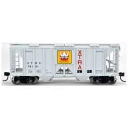Click here to learn more about the Bowser Manufacturing Co., Inc. HO 70-Ton 2-Bay Hopper, XTRA #78176.