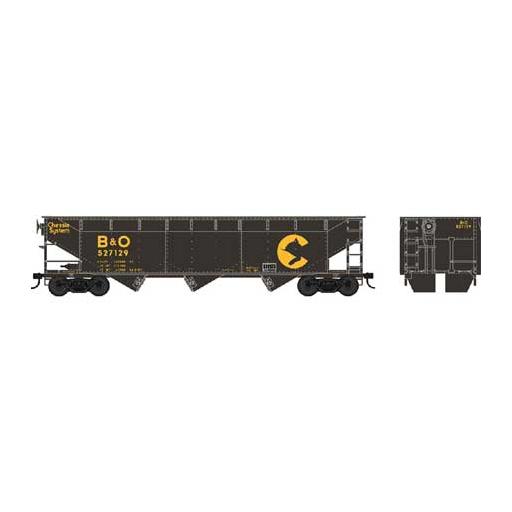 Bowser Manufacturing Co., Inc. HO 70-Ton Offset Hopper, B&O #527129