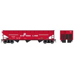 Click here to learn more about the Bowser Manufacturing Co., Inc. HO 70-Ton Offset Hopper, OL&B #147.