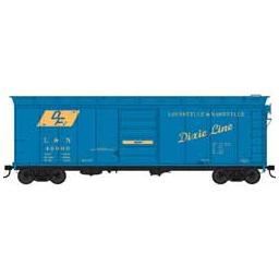 Click here to learn more about the Bowser Manufacturing Co., Inc. HO 40'' Box, L&N/ DF2 Dixie Line #46745.