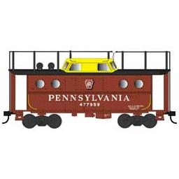 Click here to learn more about the Bowser Manufacturing Co., Inc. HO N5c Caboose,PRR/SK Yellow Cupola/Antenna#477959.