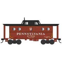 Click here to learn more about the Bowser Manufacturing Co., Inc. HO N5c Caboose, PRR/SK/Buckeye Reg #477942.