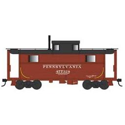 Click here to learn more about the Bowser Manufacturing Co., Inc. HO N5 Caboose, PRR/Early w/Black Roof #477324.