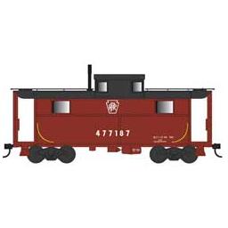 Click here to learn more about the Bowser Manufacturing Co., Inc. HO N5 Caboose, PRR/Keystone #477187.