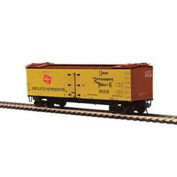Click here to learn more about the M.T.H. Electric Trains HO R40-2 Wood Reefer, MILW #85218.