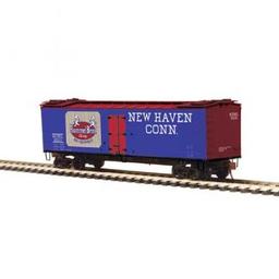 Click here to learn more about the M.T.H. Electric Trains HO R40-2 Wood Reefer, Hummel Brothers #65151.