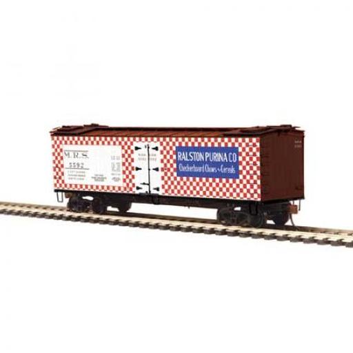 M.T.H. Electric Trains HO R40-2 Wood Reefer, Ralston Purina #5592