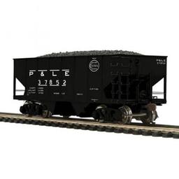 Click here to learn more about the M.T.H. Electric Trains HO 55-Ton Twin Hopper, P&LE #37852.