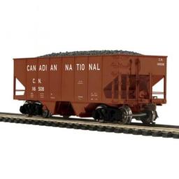 Click here to learn more about the M.T.H. Electric Trains HO 55-Ton Twin Hopper, CN #116508.